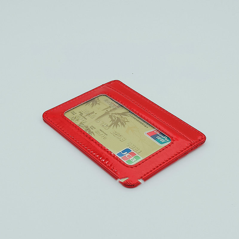 Leather document holder passport