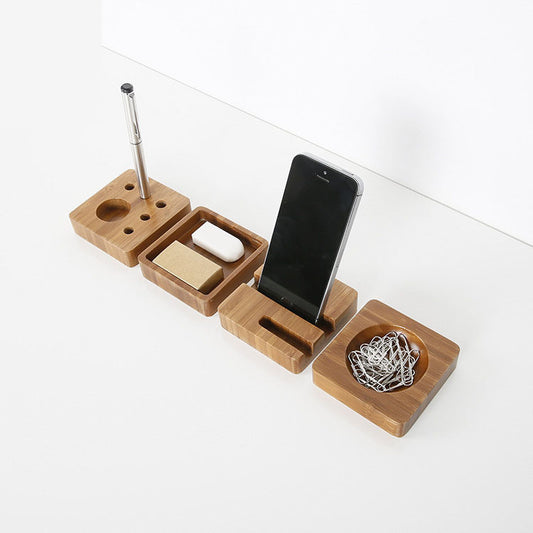 Creative Desktop Small Items To Receive Bamboo Quality